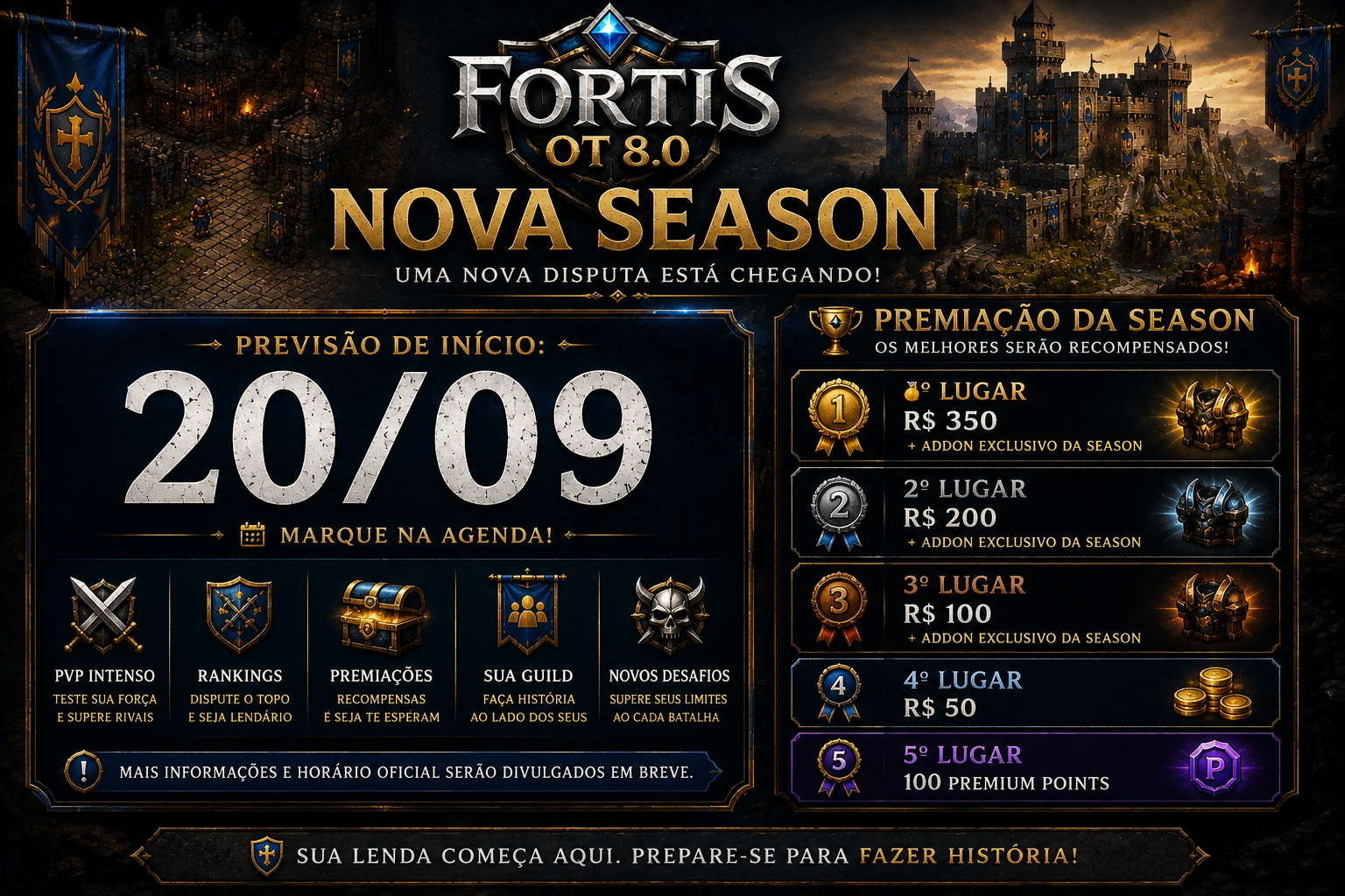 Fortis OT 8.0 - Nova Season